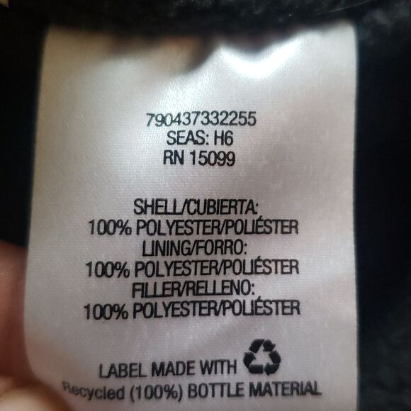 Men’s Outdoor Life Insulated Hooded Jacket – Red/Black, Size L, Winter Essential - Picture 6 of 7